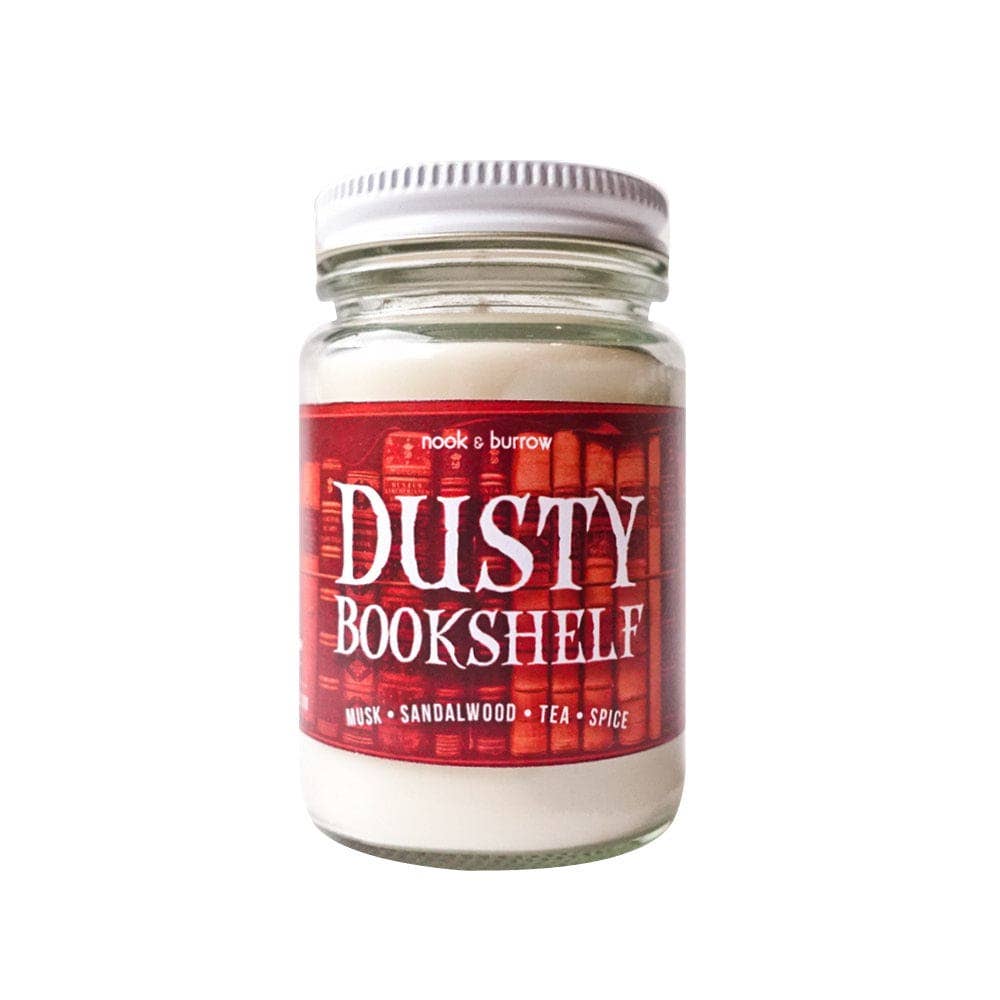 Dusty Bookshelf | candle: 270ml - 30+ hour burn time