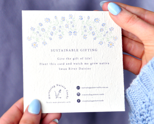Plant for the Bees Plantable Greeting Card