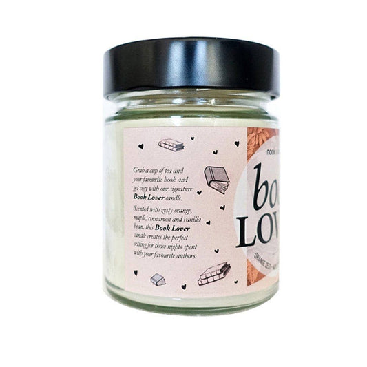 Book Lover | candle: 270ml - 30+ hour burn time