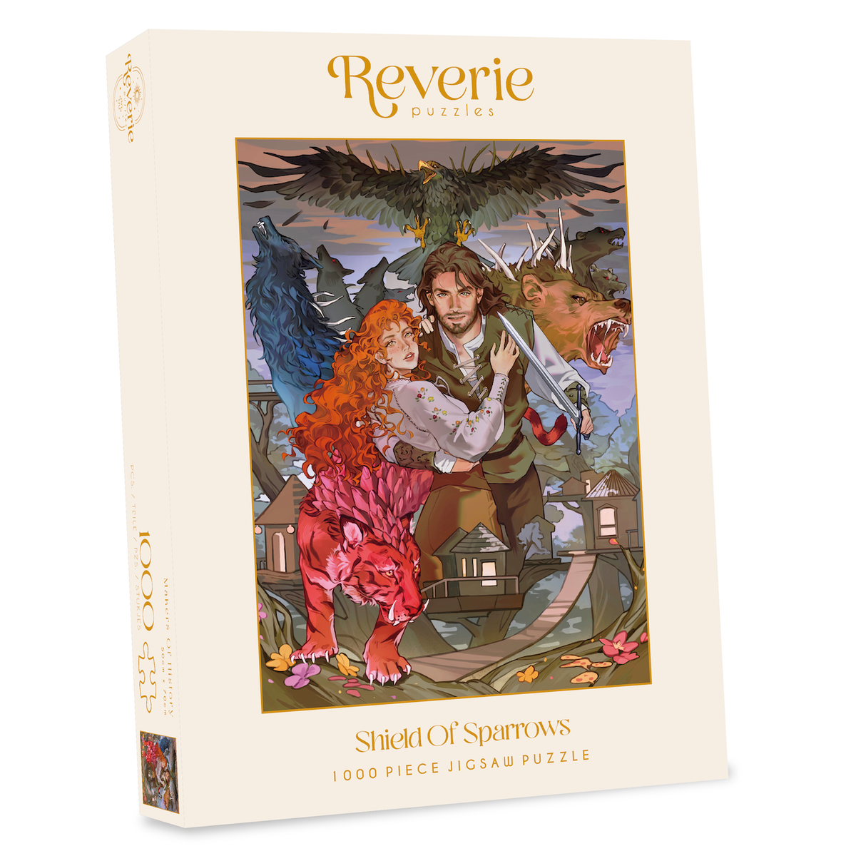 Shield Of Sparrows Jigsaw Puzzle (1000 Pieces) - Officially Licensed || Shield Of Sparrows