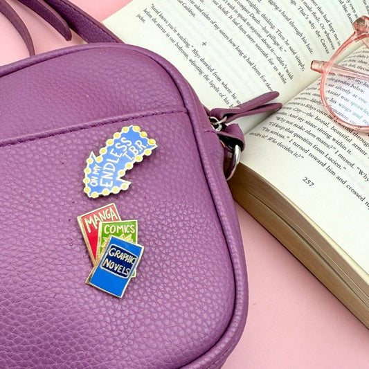 Manga Comics Graphic Novels Lapel Pin