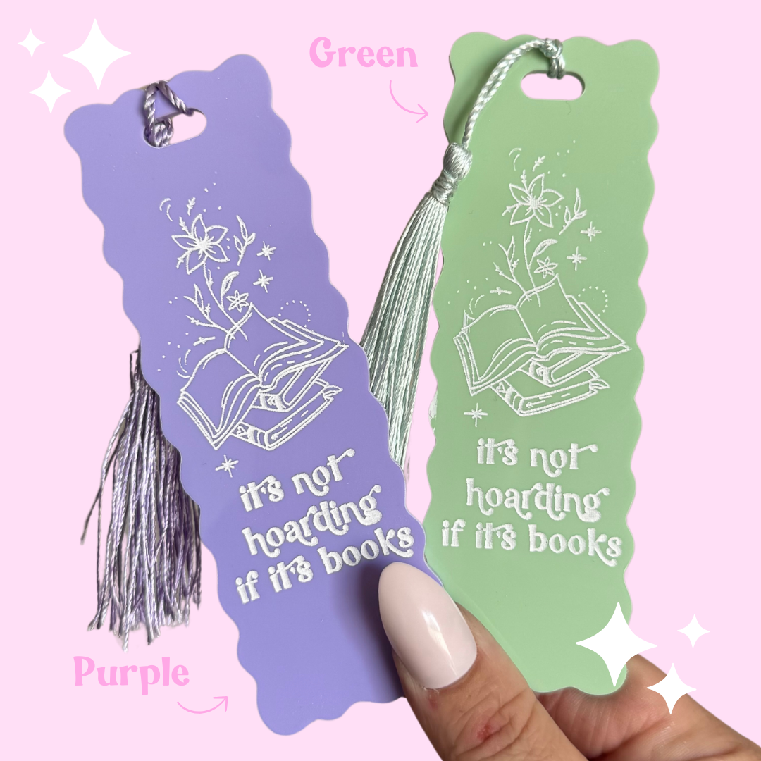 Hoarding Book Mark (Quirky, Funky, Kawaii,Y2K): Green