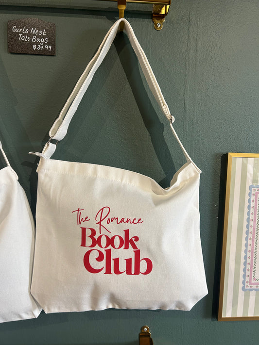 The Romance Book Club Tote Bag by the GirlsNest