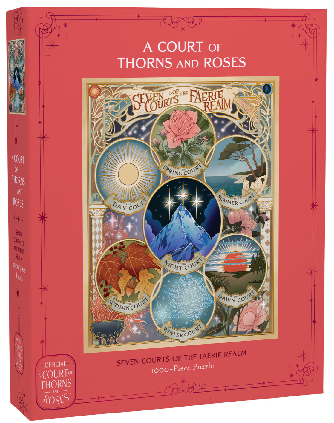 Pre-order: A Court of Thorns and Roses Official Seven Courts of the Faerie Realm 1000-Piece Puzzle