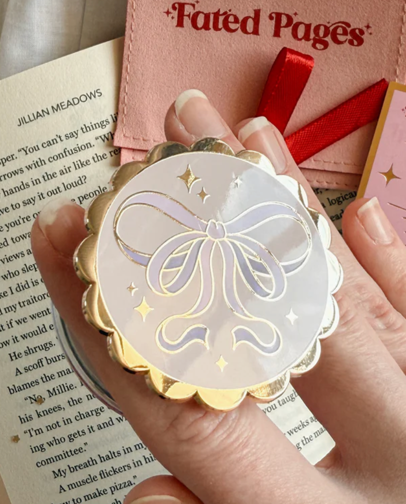 E-reader grips - Pretty Bow