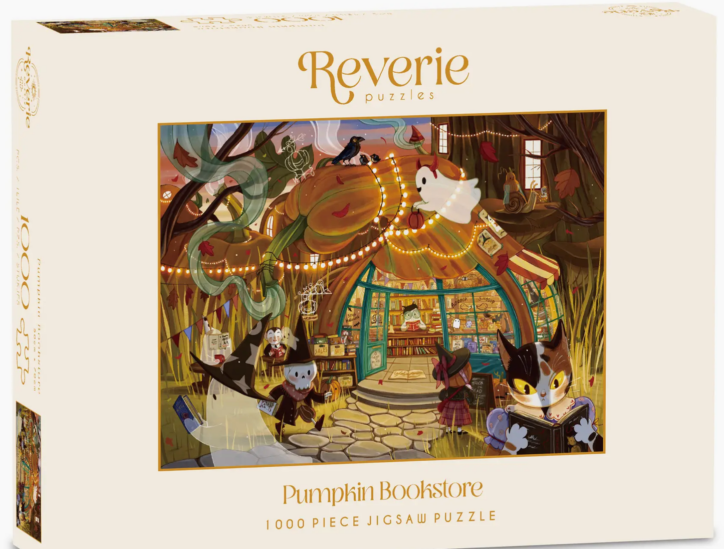Pre-order: Pumpkin Bookstore Jigsaw Puzzle (1000 Pieces)