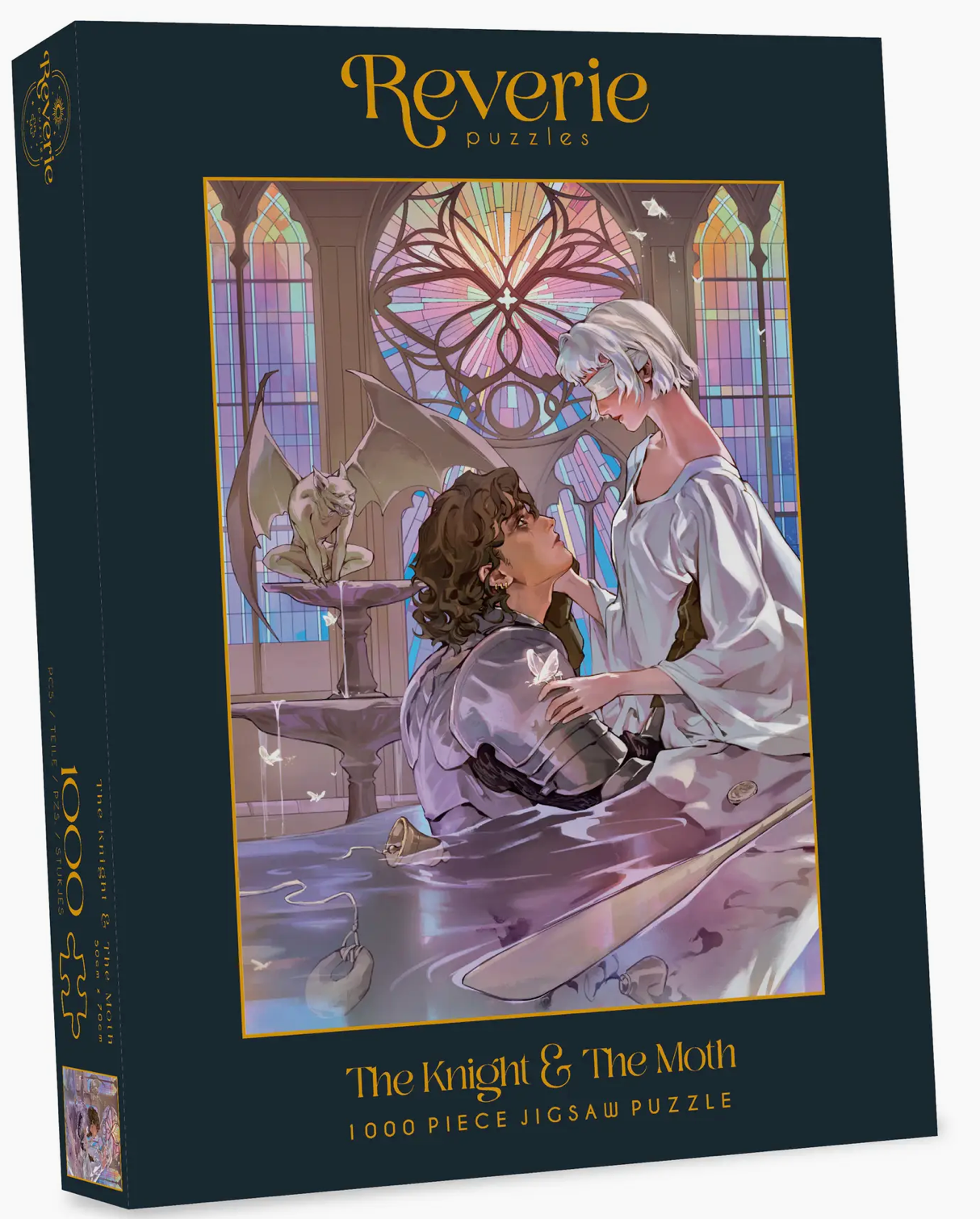 Pre-order: The Knight & the Moth Jigsaw Puzzle (1000 Pieces) - Officially Licensed || the Stonewater Kingdom