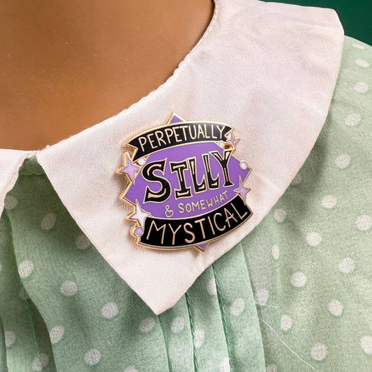 Perpetually Silly & Somewhat Mystical Lapel Pin