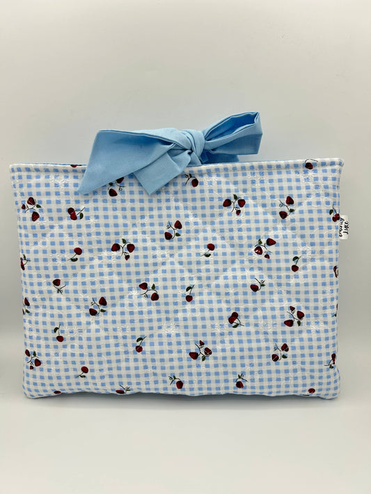 Blue Cherry Strawberry Booksleeve