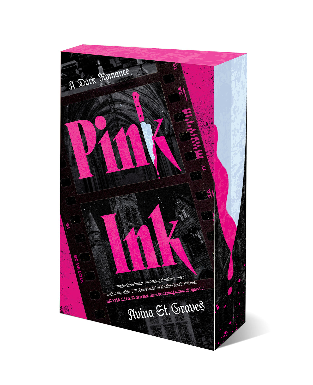 Pink Ink by Avina St. Graves *sprayed edges*