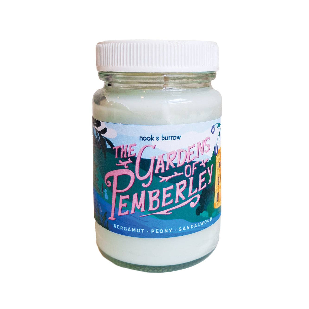 The Gardens of Pemberley | candle: 270ml - 30+ hour burn time