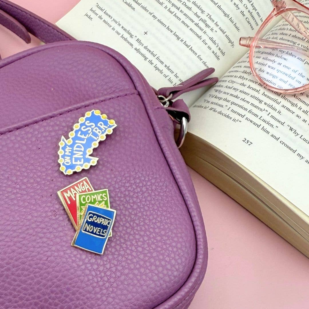 On My Endless TBR Lapel Pin
