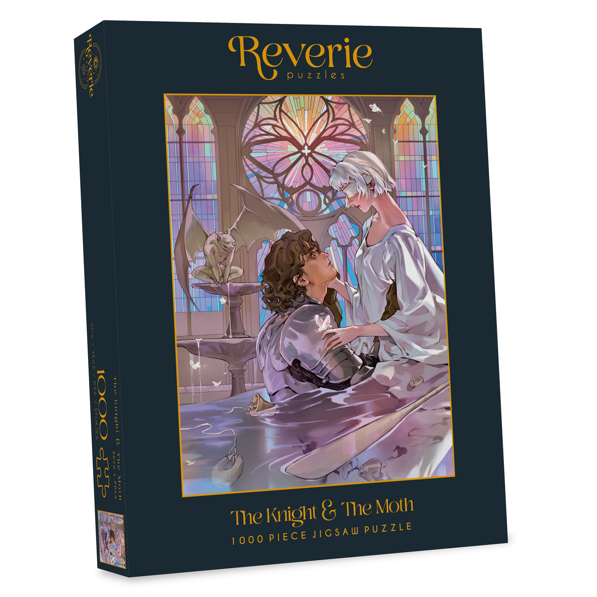 Pre-order: The Knight & The Moth Jigsaw Puzzle (1000 Pieces) - Officially Licensed || The Stonewater Kingdom