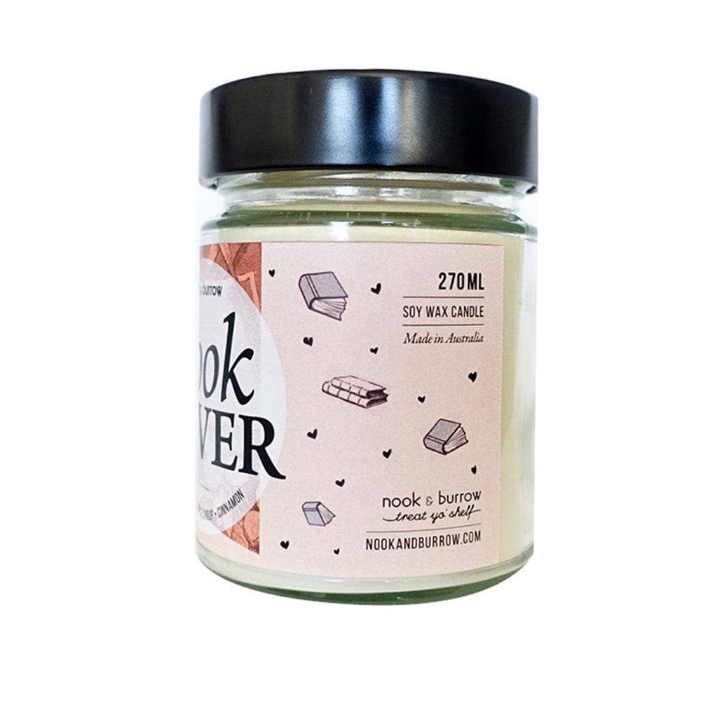 Book Lover | candle: 270ml - 30+ hour burn time
