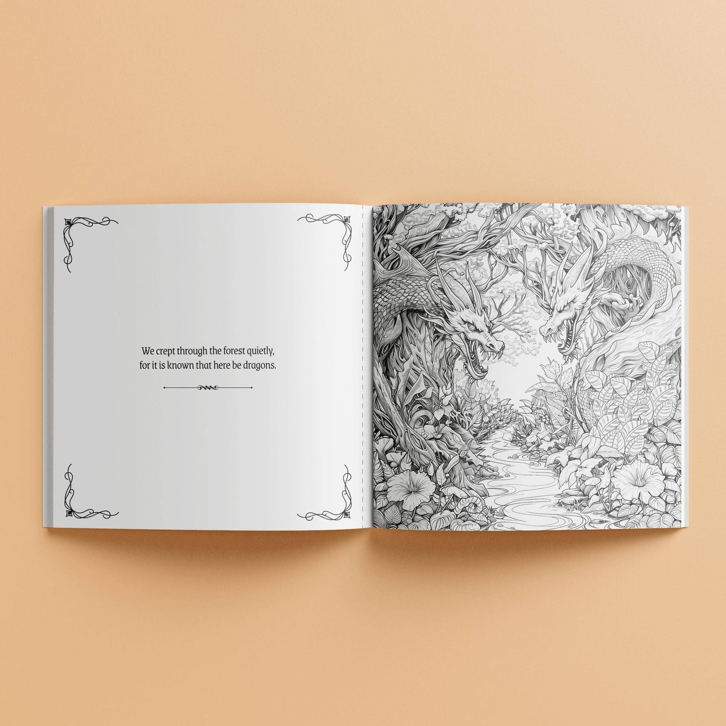 Art Maker Creative Colouring Dragon Riders (29x29cm)