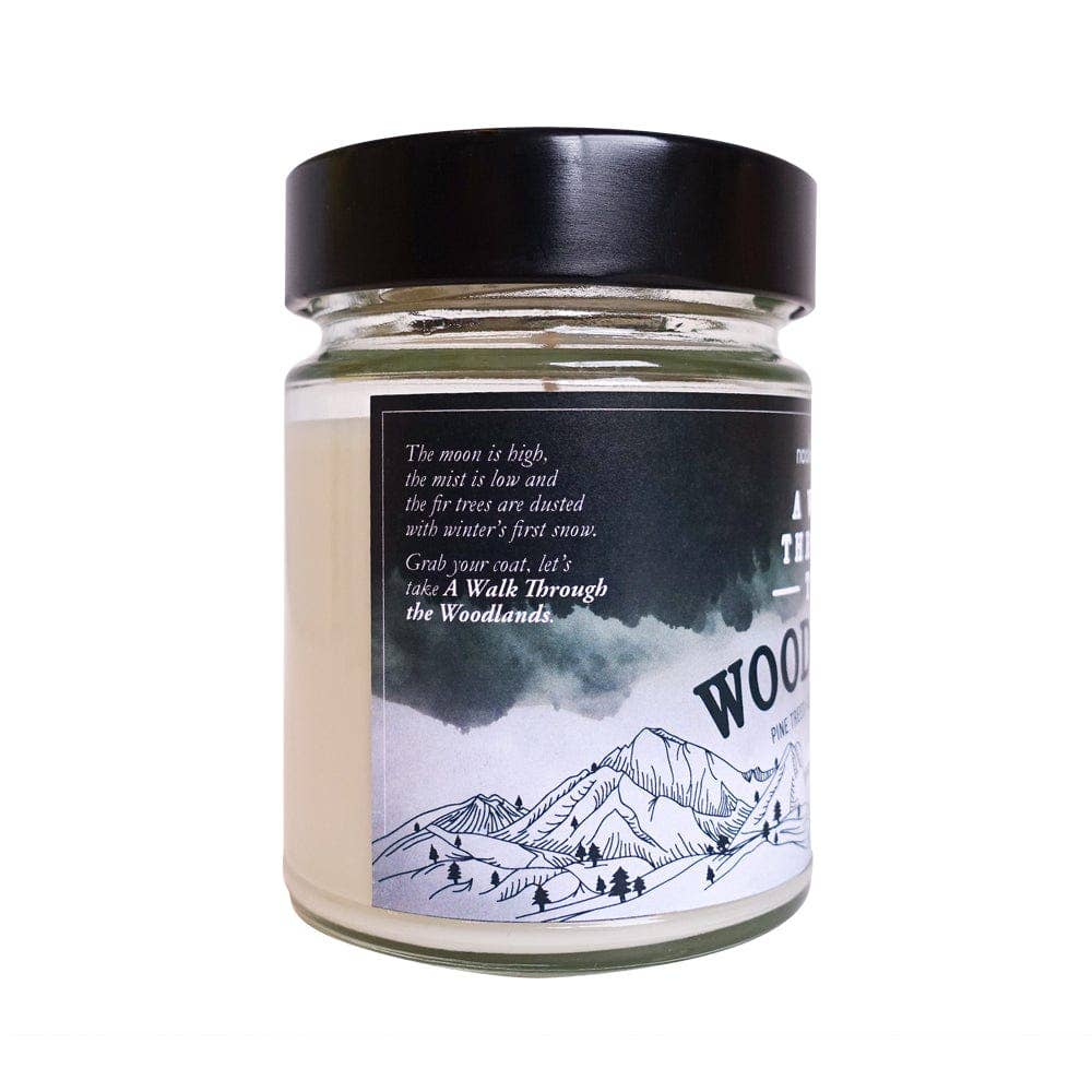 A Walk Through the Woodlands | candle: 270 ml - 30+ hours burn time