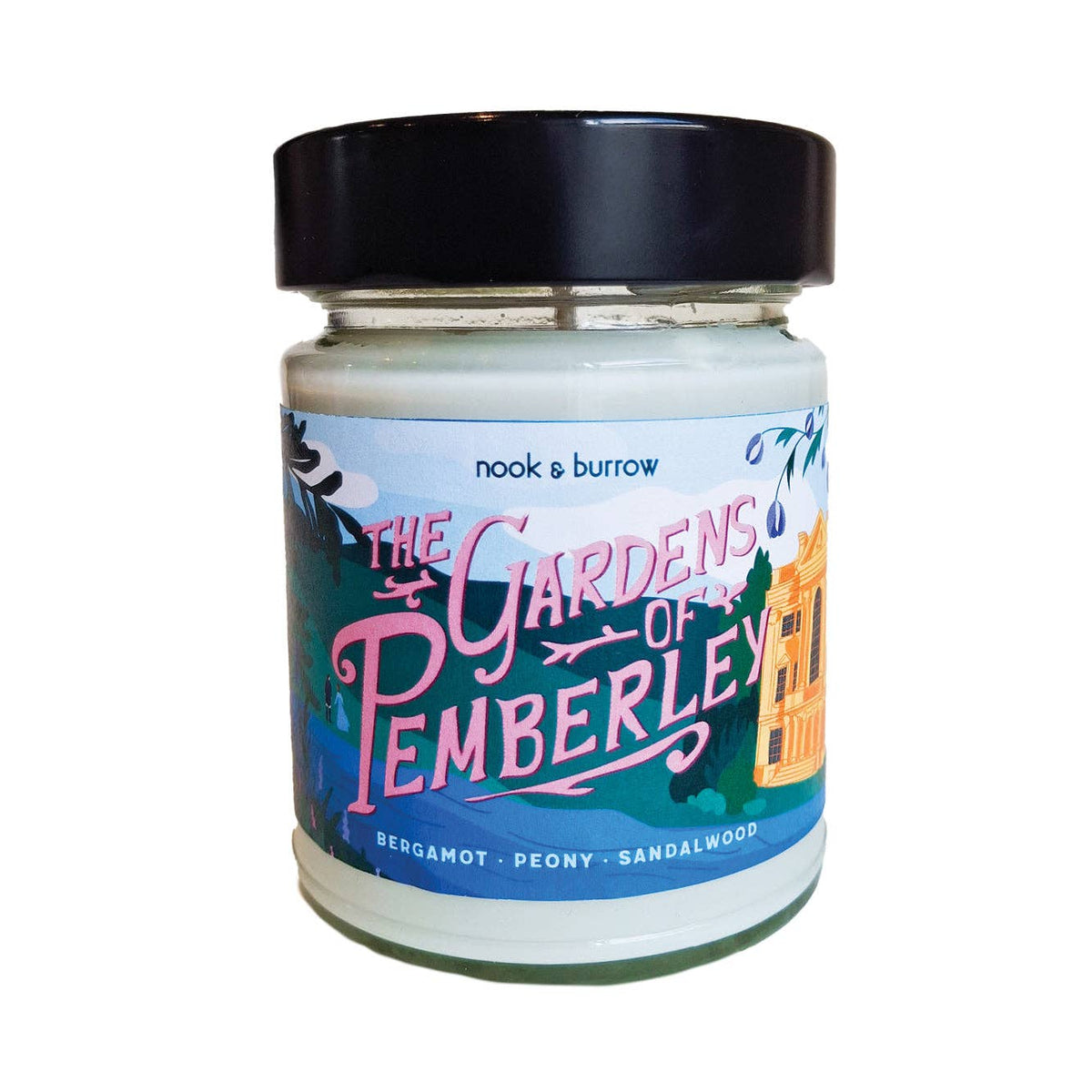 The Gardens of Pemberley | candle: 270ml - 30+ hour burn time