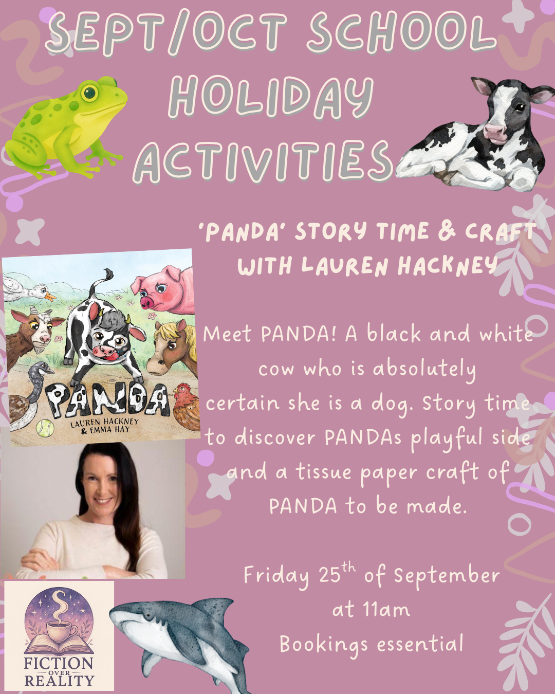 September/ October School Holiday Activities