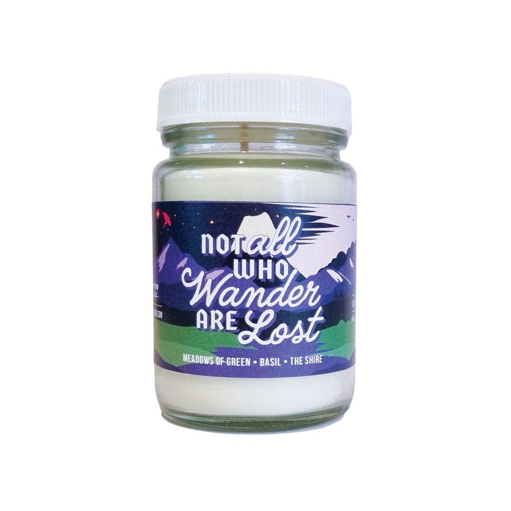 Not All Who Wander Are Lost  | candle: 270 ml - 30+ hours burn time