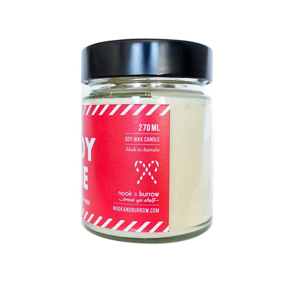 Candy Cane | candle: 270ml - 30+ hour burn time