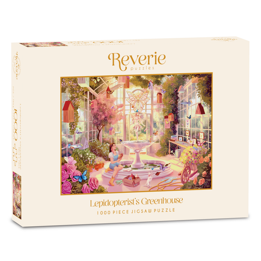 Lepidopterist's Greenhouse Jigsaw Puzzle (1000 Pieces)