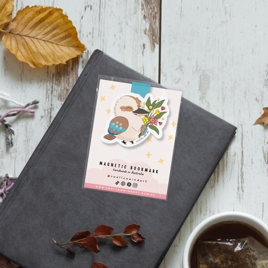 Magnetic Bookmark - Kookabura Blooms