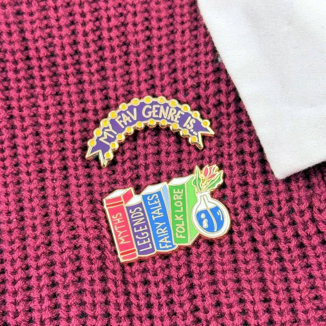 Myths Legends Fairy Tales Folklore Lapel Pin