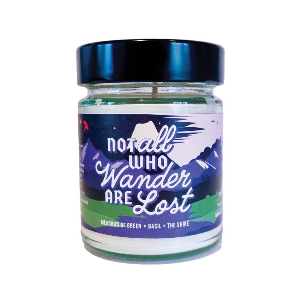 Not All Who Wander Are Lost  | candle: 270 ml - 30+ hours burn time