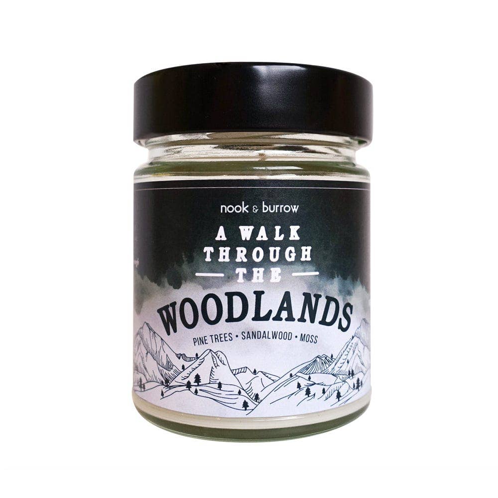 A Walk Through the Woodlands | candle: 270 ml - 30+ hours burn time