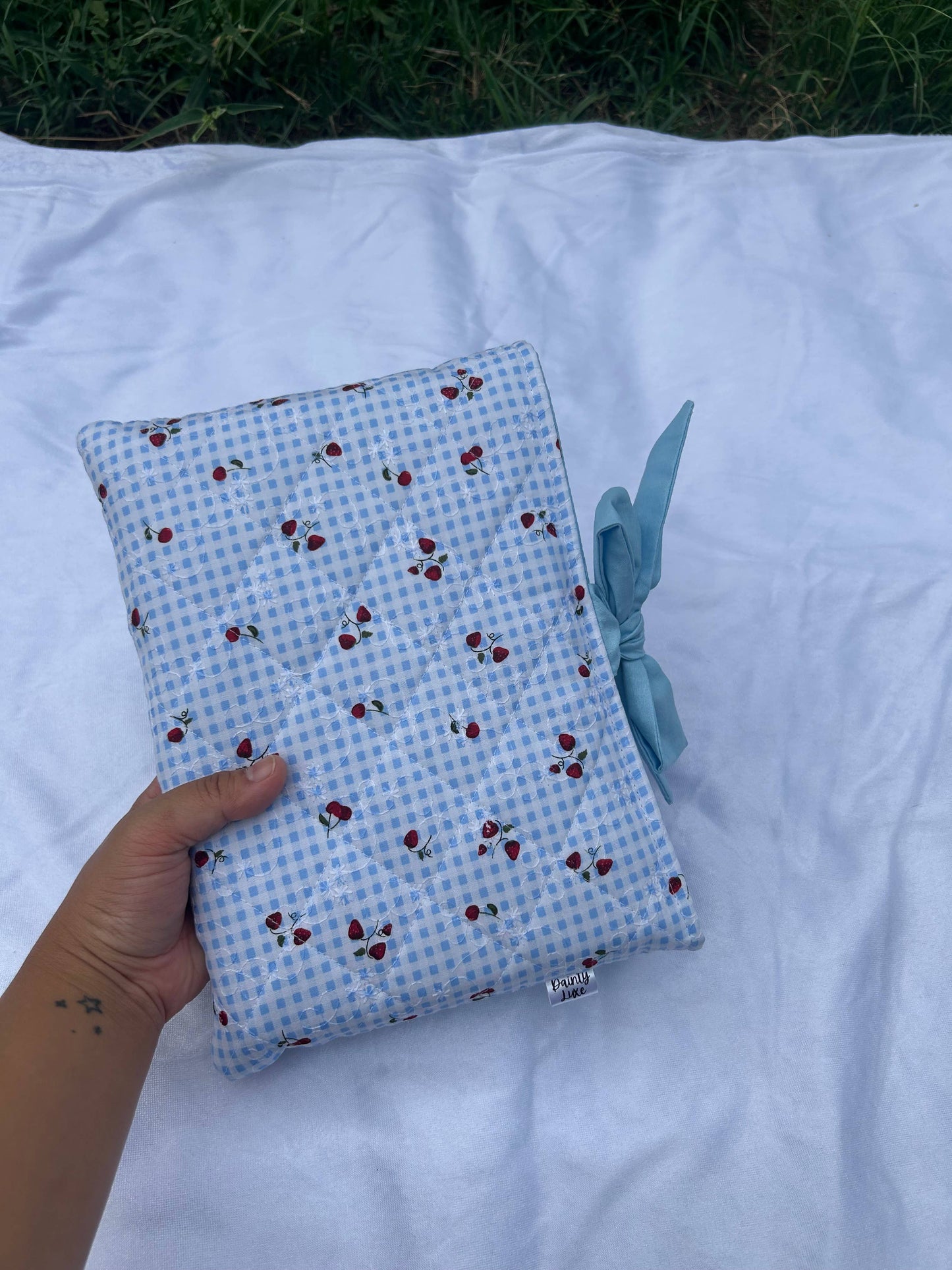 Blue Cherry Strawberry Booksleeve
