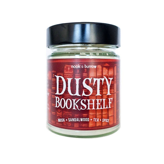 Dusty Bookshelf | candle: 270ml - 30+ hour burn time