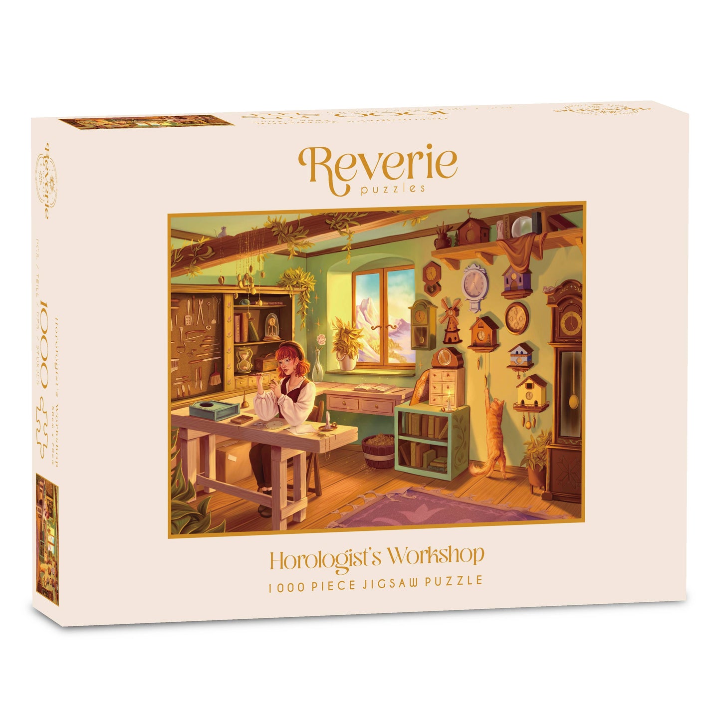 Pre-order: Horologist's Workshop Jigsaw Puzzle (1000 Pieces)