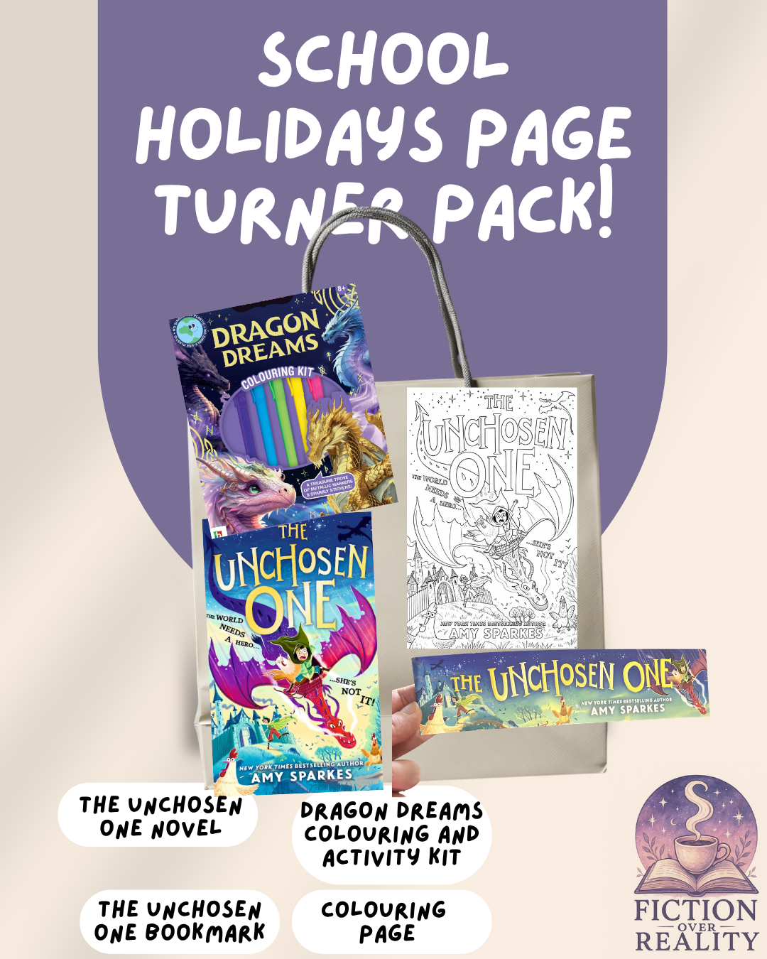 School Holiday Page Turner Packs - The Unchosen One