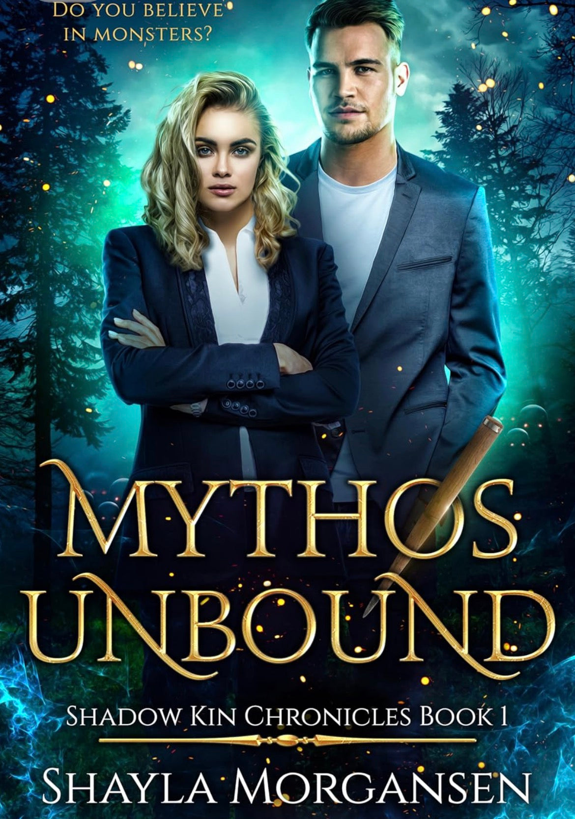 Mythos Unbound by Shayla Morgansen *signed by author* with sprayed edges