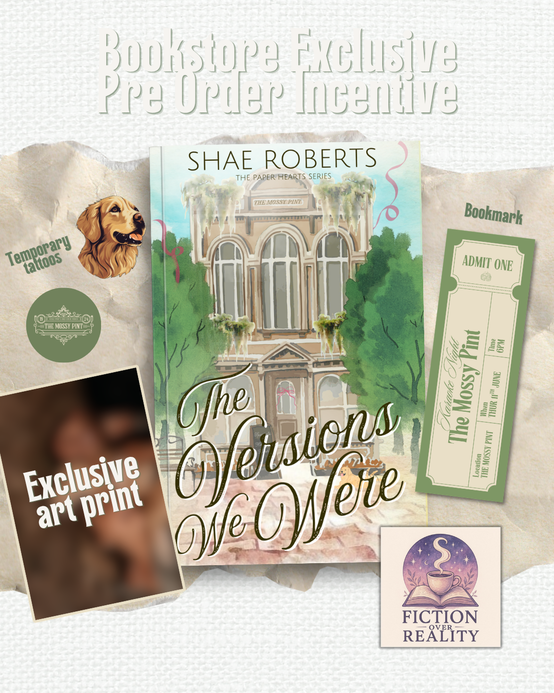 Pre-order: The Version We Were by Shae Roberts (BK 2 Paper Hearts Series)