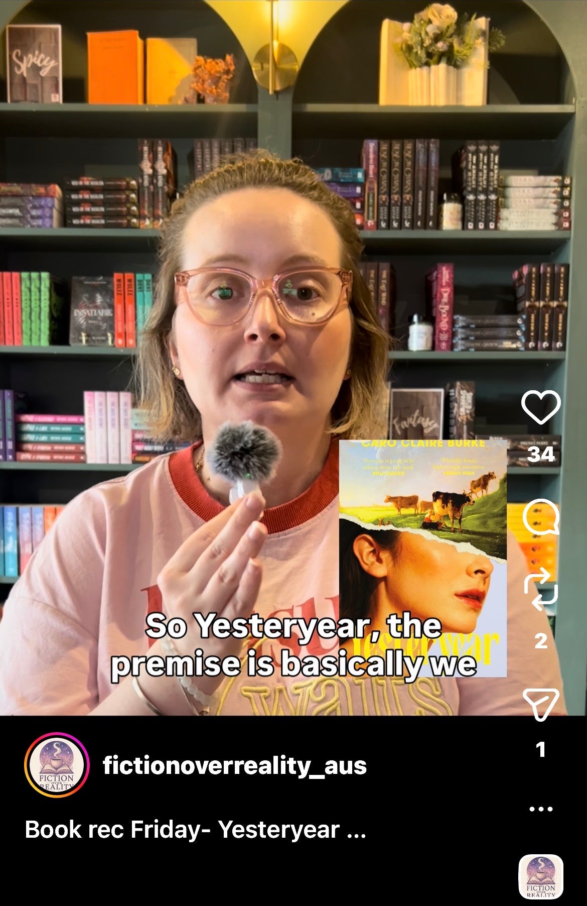 Book Rec Friday: Yesteryear by Caro Claire Burke