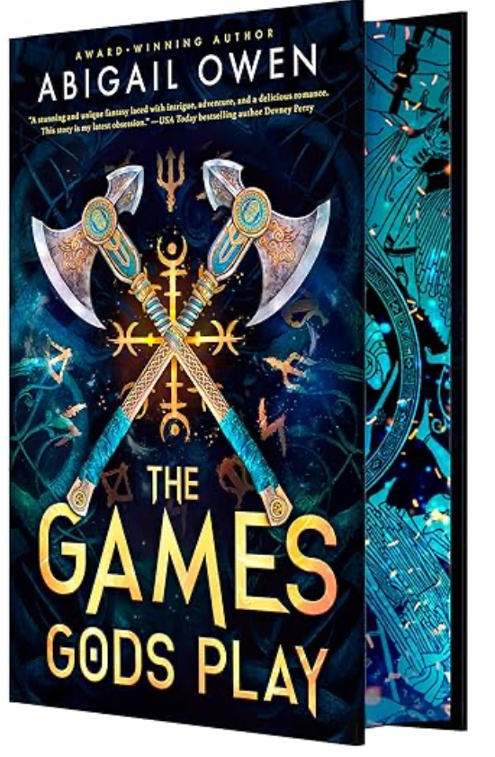 The Games Gods Play by Abigail Owen DELUXE HARDBACK EDITION WITH SPRAYED EDGES