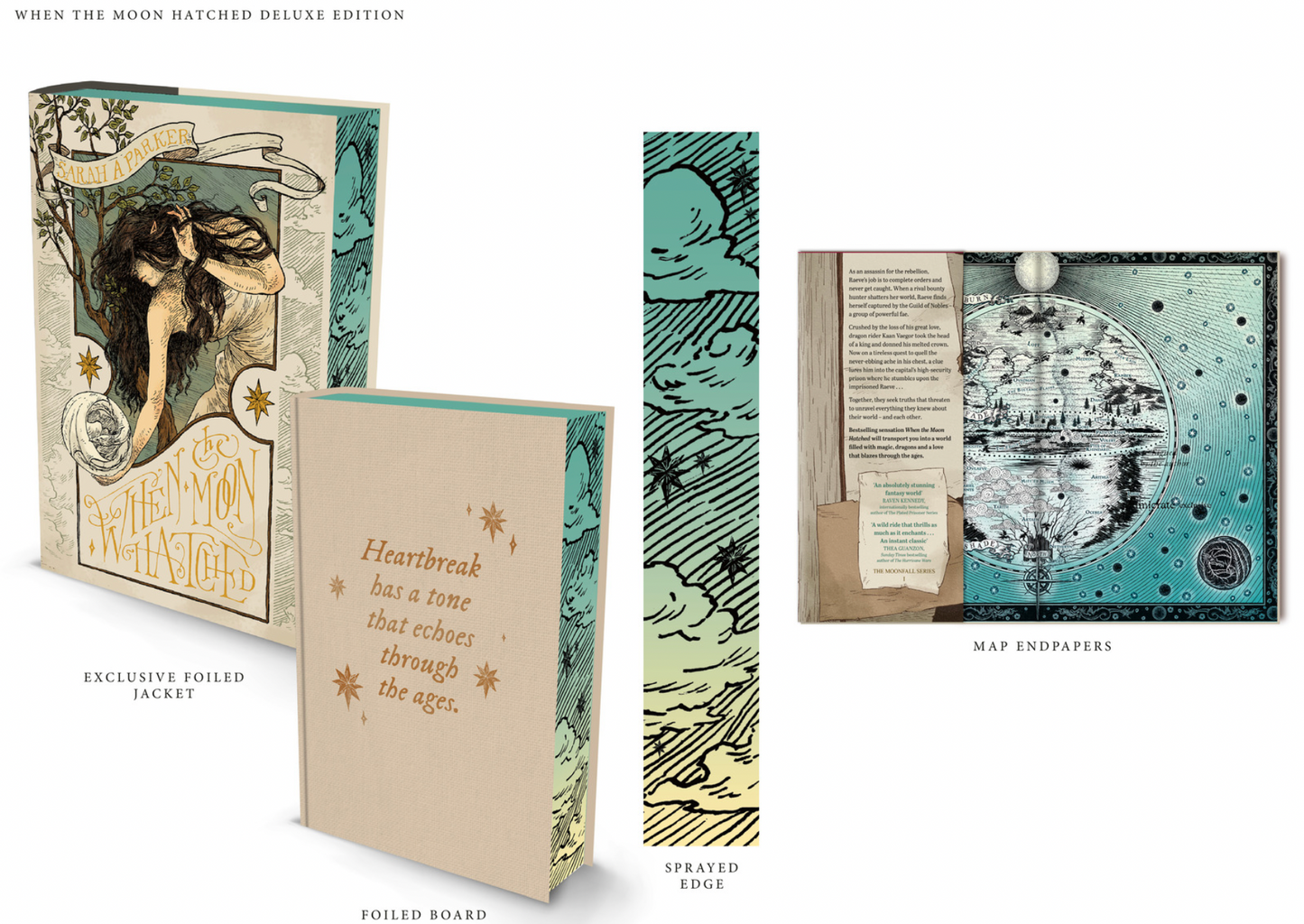 When the Moon Hatched [Deluxe Edition] The #1 SUNDAY TIMES bestselling romantasy sensation (The Moonfall Series, Book 1)