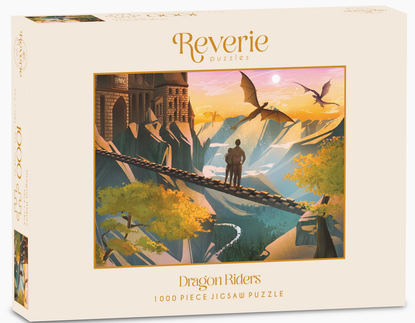 Dragon Riders Jigsaw Puzzle (1000 Pieces) - Officially Licensed || Fourth Wing