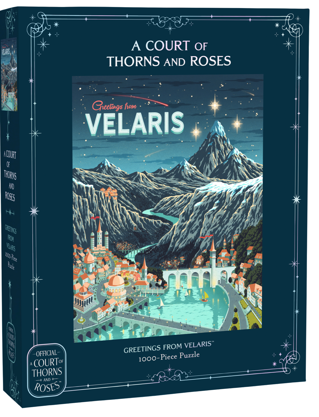 Pre-order: A Court of Thorns and Roses Official Greetings from Velaris 1000-Piece Puzzle