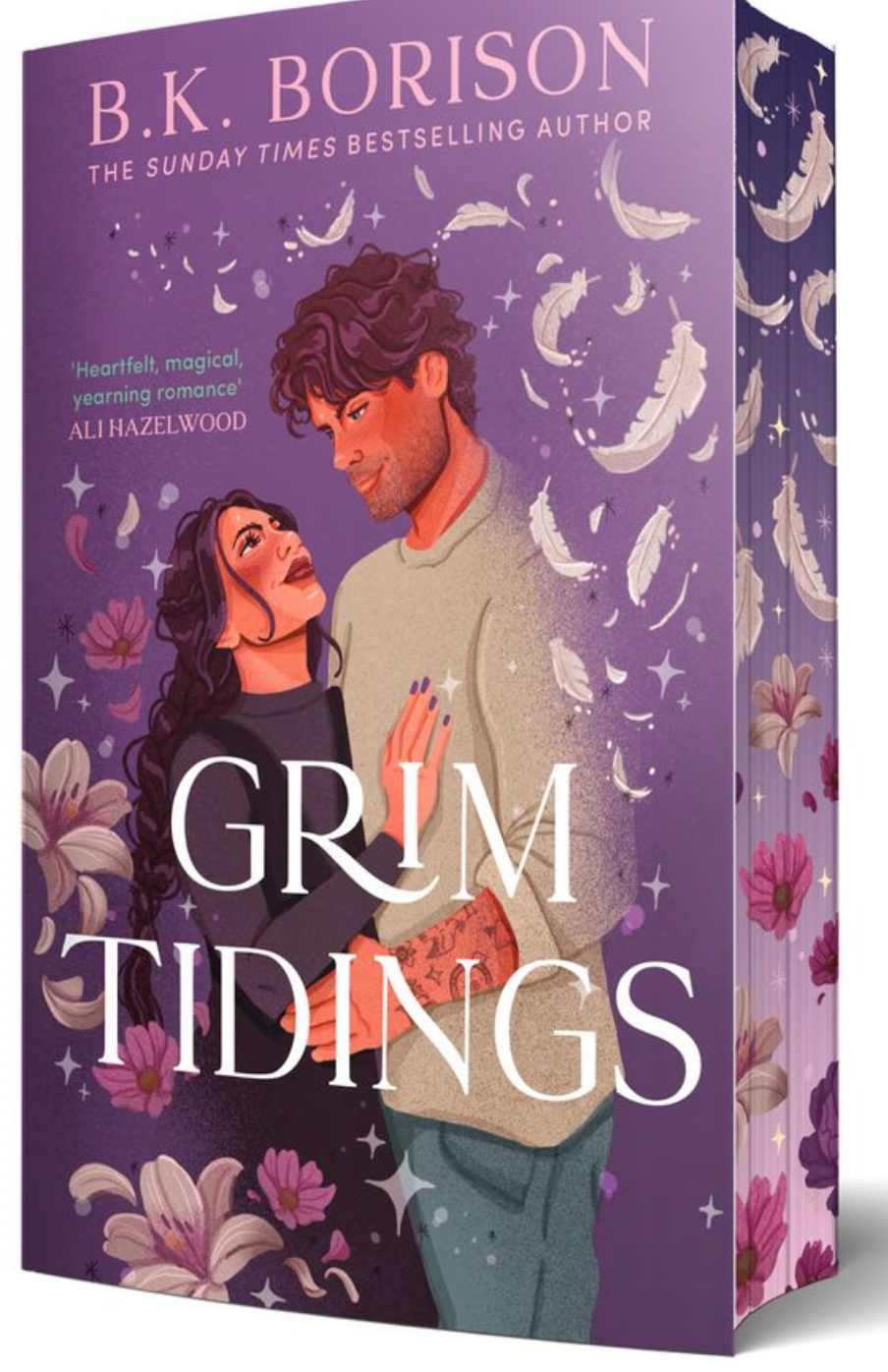 Pre-order:  Grim Tidings by B.K. Borison - LIMITED EDITION SPRAYED EDGE