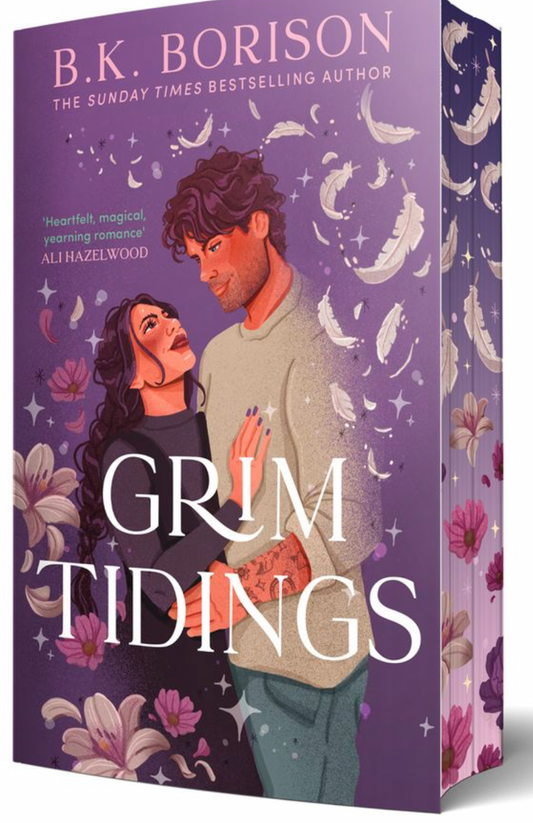 Pre-order:  Grim Tidings by B.K. Borison - LIMITED EDITION SPRAYED EDGE