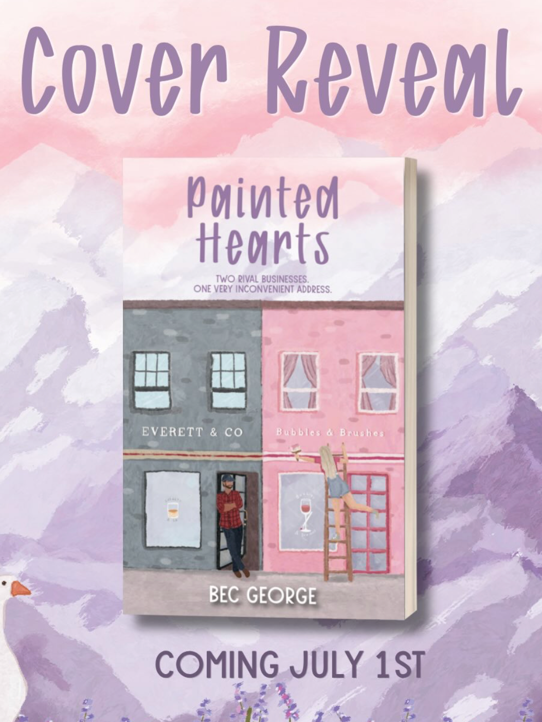 Pre-order: Painted Hearts by Bec George *signed copy*