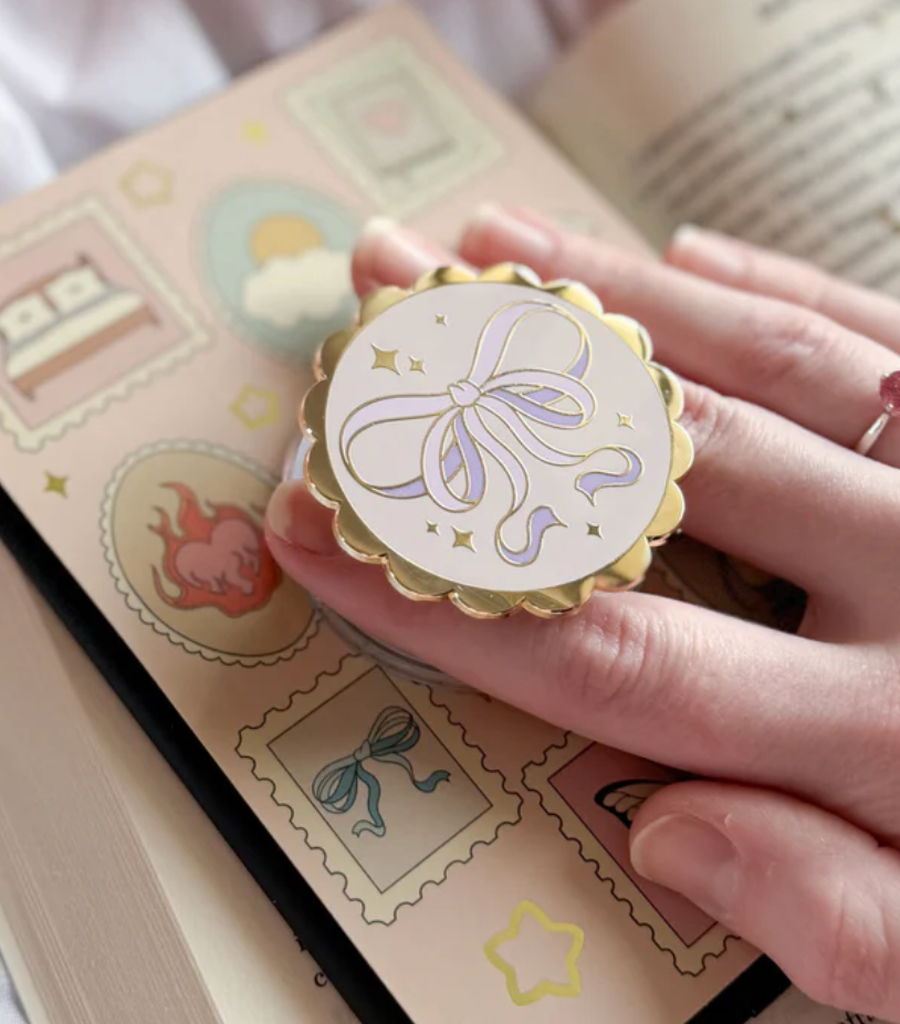 E-reader grips - Pretty Bow