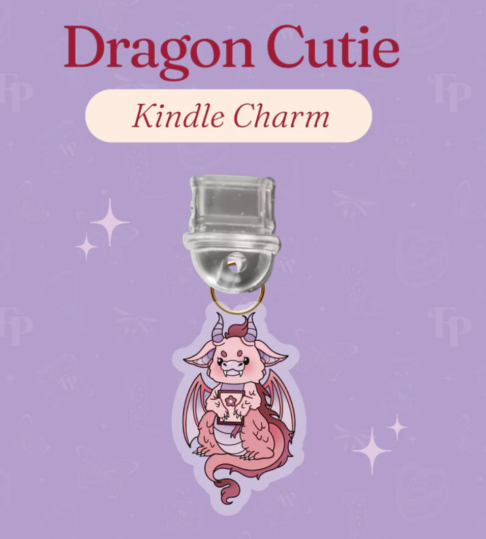 Dragon Cutie E-Reader Kindle Phone Charm