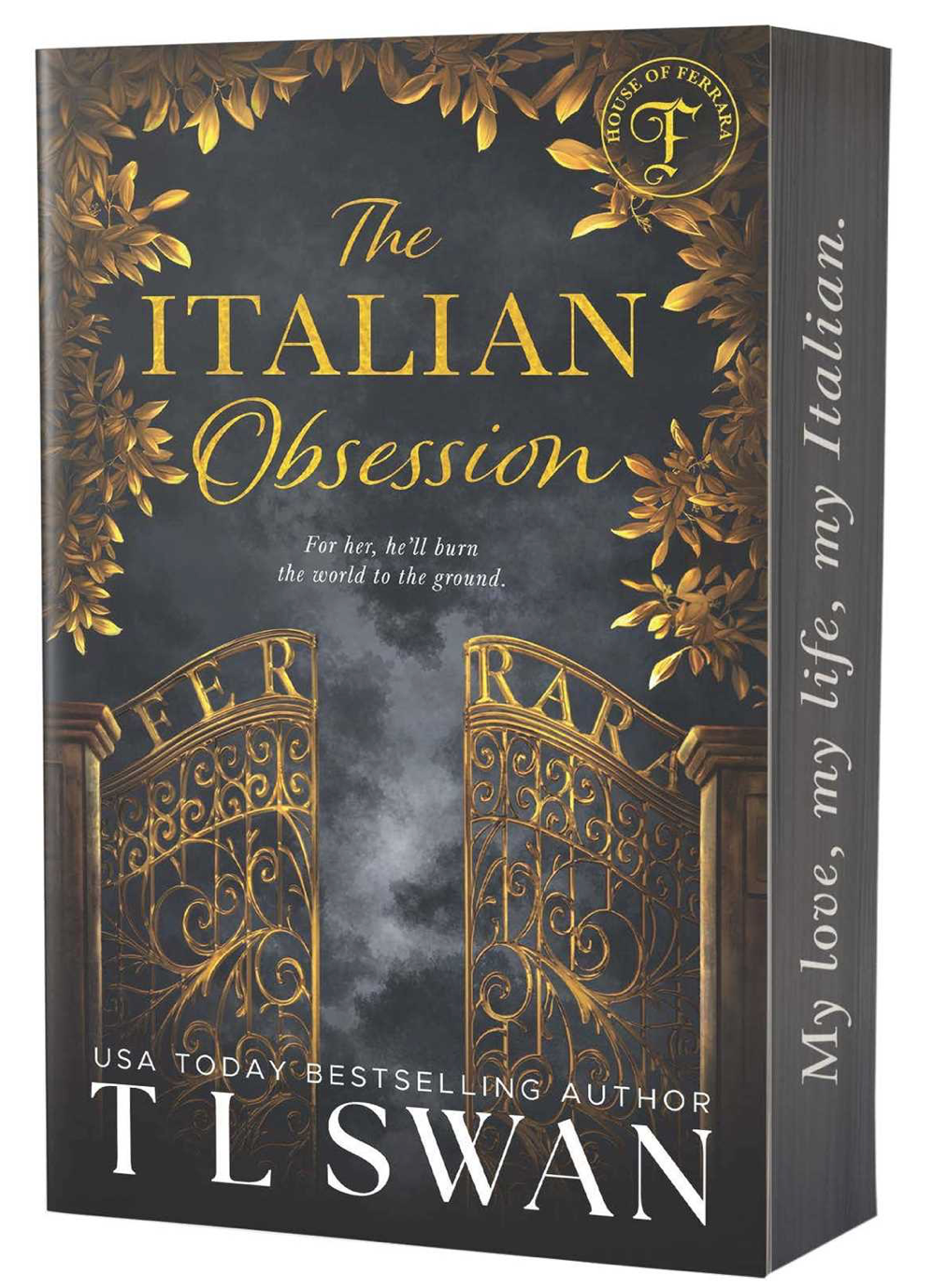 Pre-order: The Italian Obsession by TL Swan ANZ Exclusive with exclusive signed bookplate, character art and bookmark