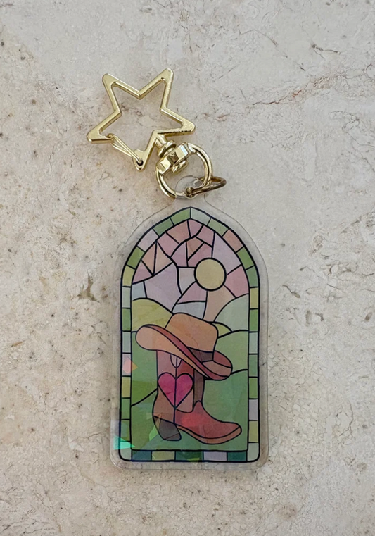 Boot Scootin' Key Ring by Lassoed Love