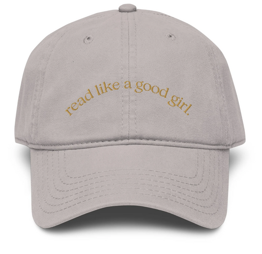 Read like a good girl Cap by Storybound Studio