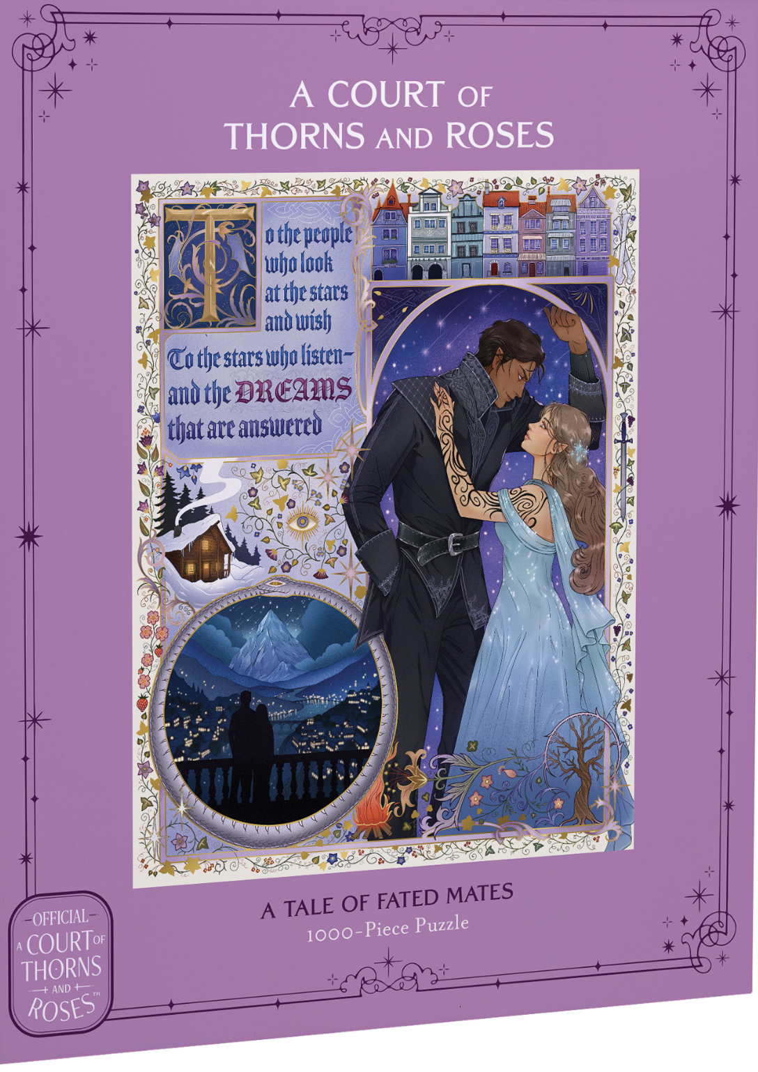 Pre-order: A Court of Thorns and Roses A Tale of Fated Mates 1000 piece Jigsaw Puzzle