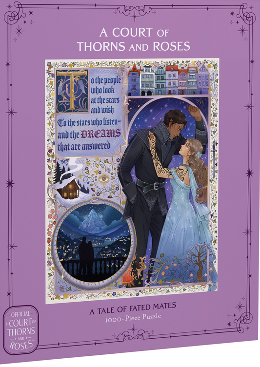 Pre-order: A Court of Thorns and Roses A Tale of Fated Mates 1000 piece Jigsaw Puzzle